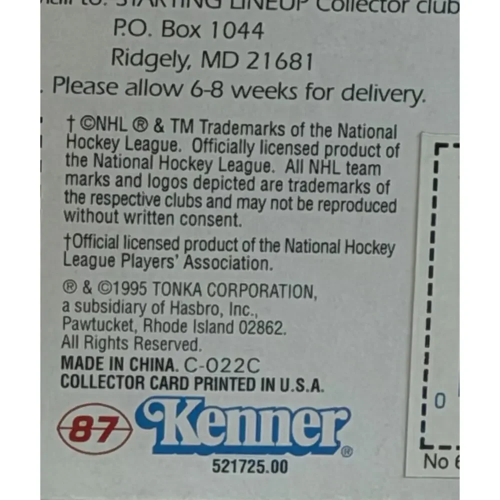 PAVEL BURE 1995 Starting Lineup Vancouver Canucks HOF NOS NIP FREE SHIPPING